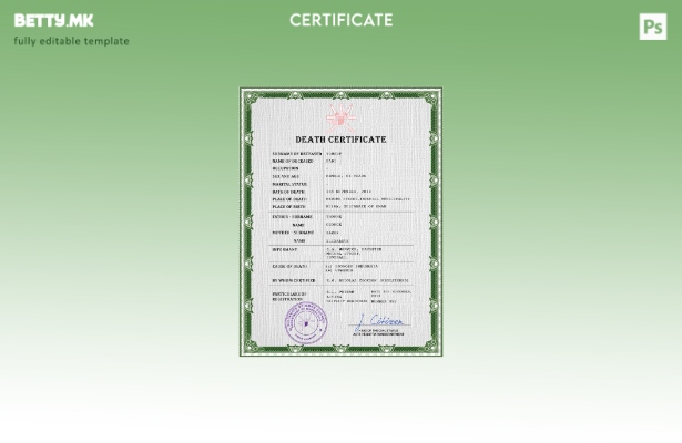 модерен стил Оман витален рекорд за смртен шаблон PSD шаблон